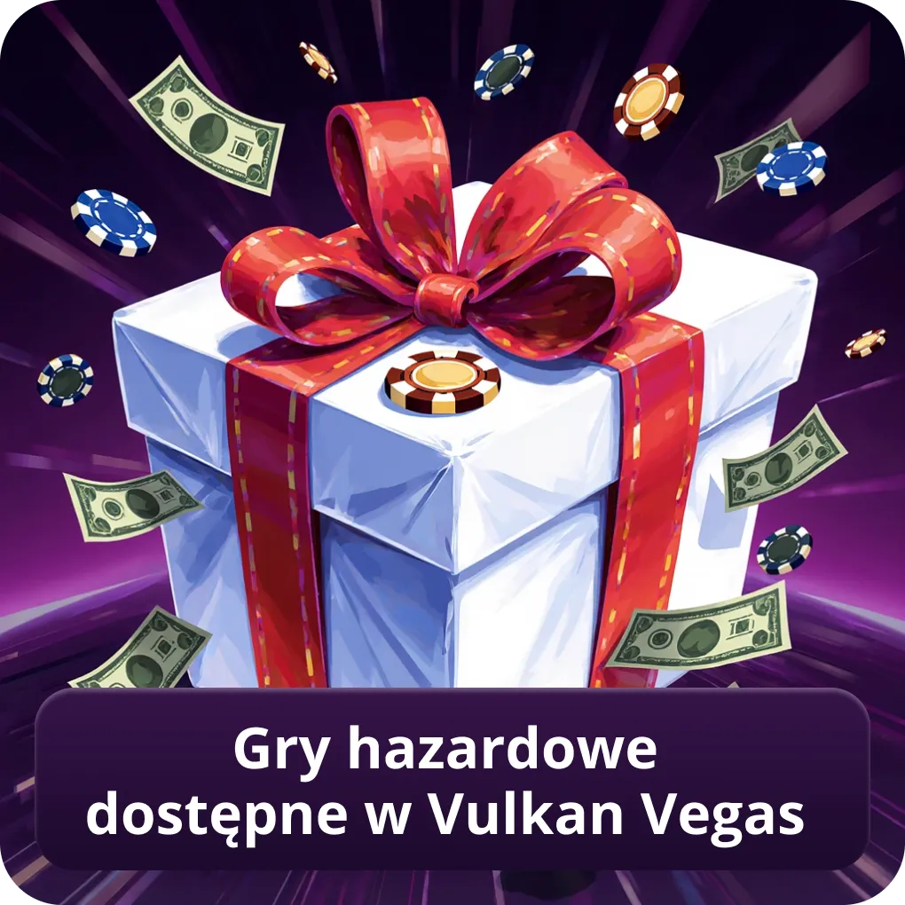 Gry hazardowe dostępne w Vulkan Vegas